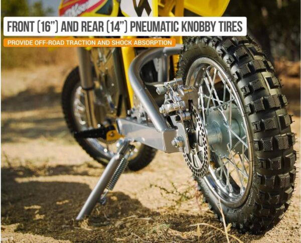 Razor MX650 Dirt Rocket Electric Motocross - Image 4
