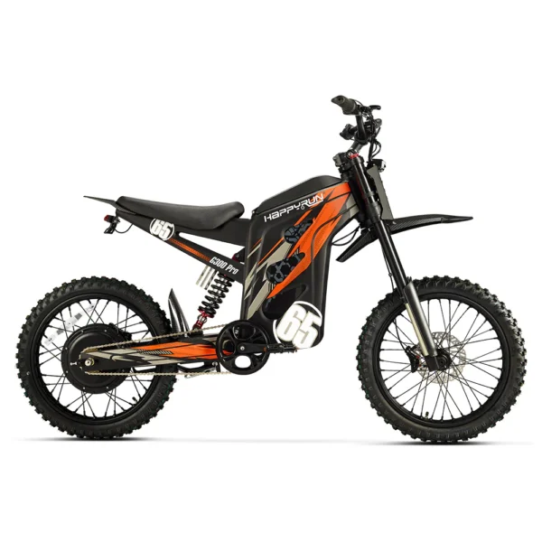 HappyRun 6500W Electric Dirt Bike G300 Pro 2025 New