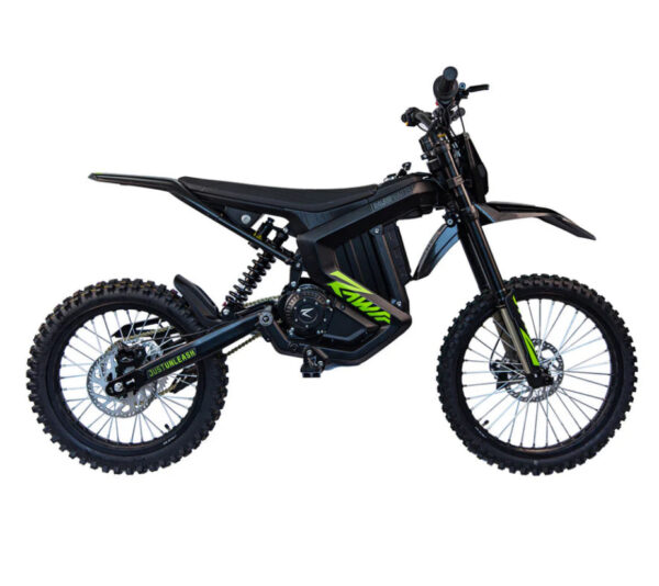 RAWRR Mantis X | 72V 30Ah 6.5kW 50mph | Electric Dirt Bike