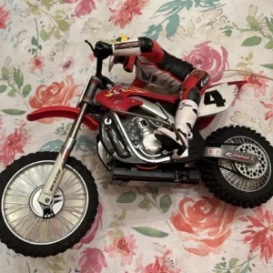 Vintage Radio Shack RC Dirt Bike Honda CR250R motorcycle Only 60-4353 Carmichael
